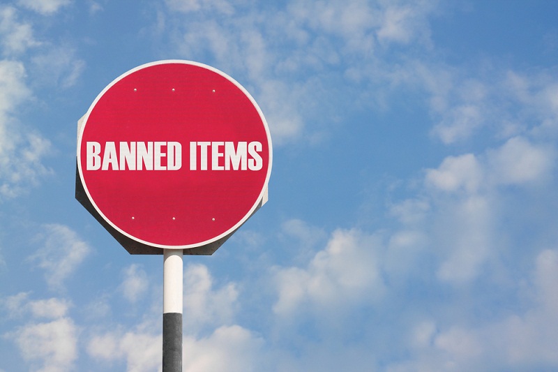 Banned goods Customs appears feckless to reexport unclaimed